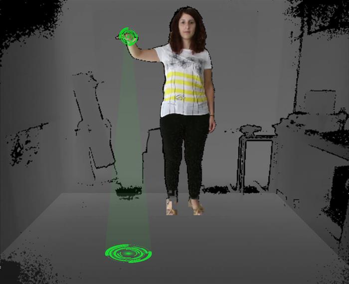 Kinect floor detection demo