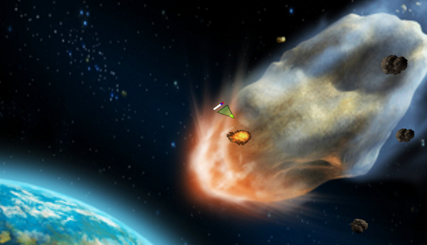 SpaceShoot - A simple Asteroid clone