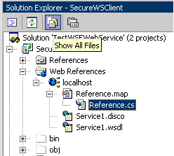 Solution Explorer Show All Files