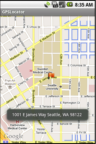 GPSLocator - Showing GPS Locations on Google Maps