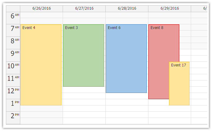 AJAX Event Calendar for ASP.NET MVC