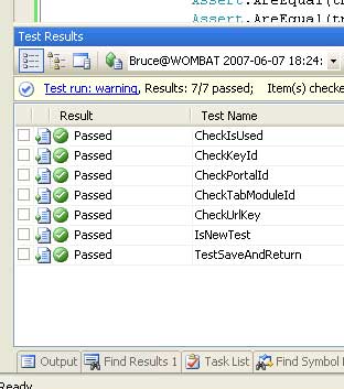 Screenshot - Completed Unit Tests
