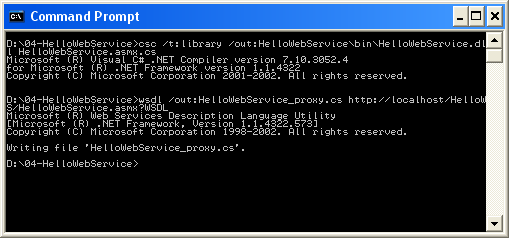The command-line in Windows XP