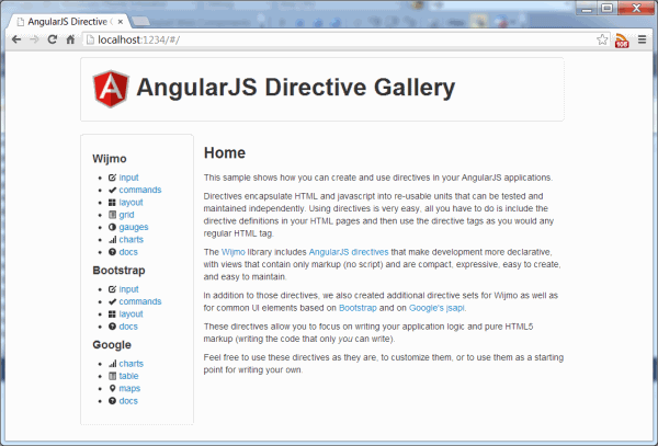 AngularExplorer screenshot