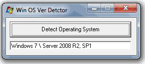 Windows OS Version Detector