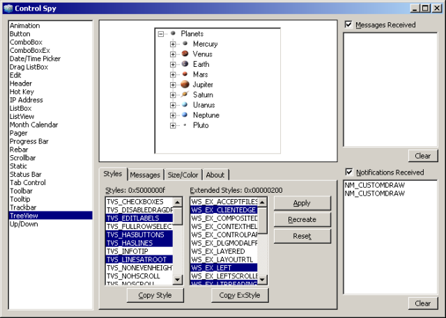 An unthemed dialog (Windows 2000)