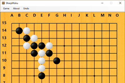 SharpMoku a Gomoku/Five in a Row Written in C#