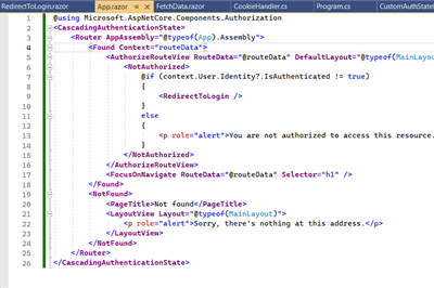 Thumbnail for Blazor WASM Hosted App with Cookie-based Authentication and Microsoft Identity