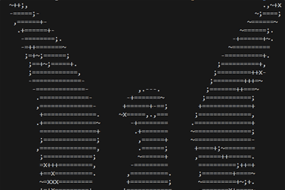 Thumbnail for 2ascii: Render JPGs PNGs, SVGs and text to ASCII