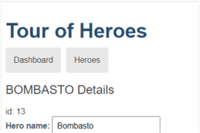 Thumbnail for Tour of Heroes: React, with ASP.NET Core Backend
