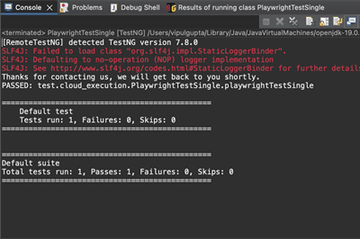 Thumbnail for Running Automation Tests At Scale Using Playwright