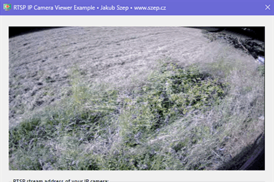 Thumbnail for C# WinForm - RTSP IP Camera Viewer