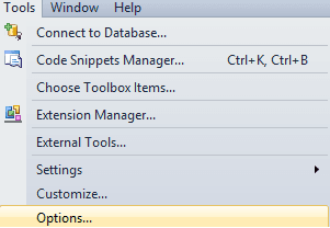 tools visual studio