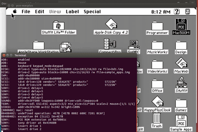 Thumbnail for PCE/macplus, the Ultimate 68K Macintosh Emulator