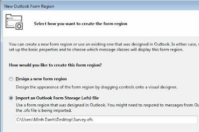 Thumbnail for Converting an Outlook Form Template (OFT) to a .NET Windows Form in Visual Studio