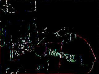 Homogenousl Edge Detection, 127 threshold