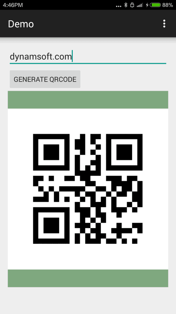 Android QR code generator