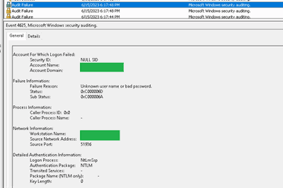 Thumbnail for LAN Manager Authenticate Failure