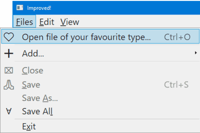 Thumbnail for Improved WPF MenuItem Template
