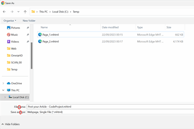 Thumbnail for How to Automate Saving Webpages as a Single .MHTML Files using Selenium Webdriver