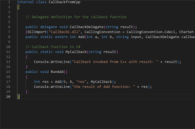 Thumbnail for Interoperability between C++ and C#